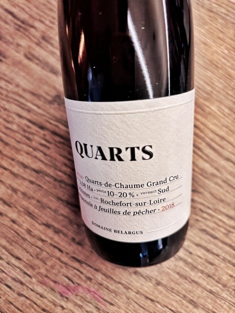 QUARTS BLANC QUARTS DE CHAUME GRAND CRU CHENIN BLANC LIQUOREUX 2018 0.375 L.